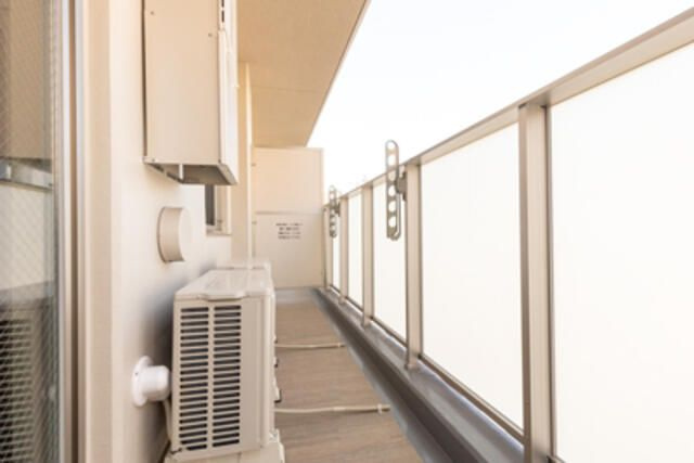 メゾンドリーヴ両国のバルコニー