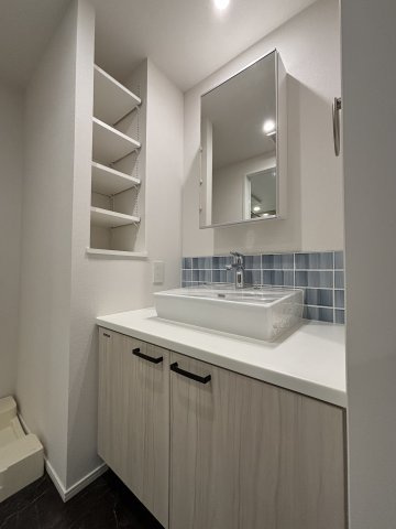 フラッフィー日本橋浜町の独立洗面台|独立洗面台で身支度をすべて済ませてしまいましょう