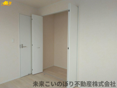 【収納】 | 古河市原町中古戸建て | 各居室には十分な収納スペースを確保。お部屋全体を広々と使うことができます。