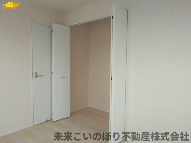 【収納】 | 古河市原町中古戸建て | 各居室には十分な収納スペースを確保。お部屋全体を広々と使うことができます。