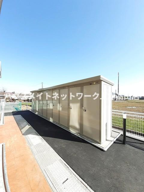 グランメゾンＳＳ４の設備|外部物置