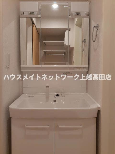 グランメゾンＳＳ４の洗面所|洗髪洗面化粧台