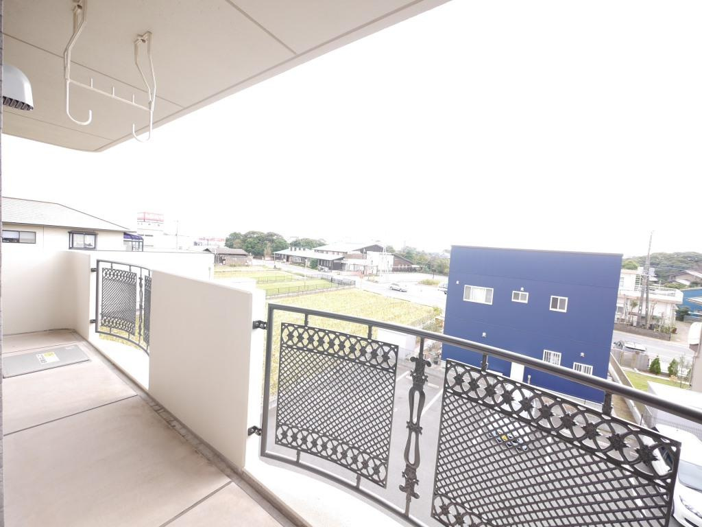 ア・ラ・モードⅡのバルコニー