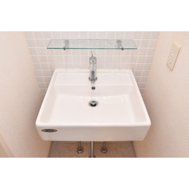 ルクレ新町レジデンスの洗面所