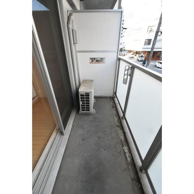 ルクレ新町レジデンスのバルコニー