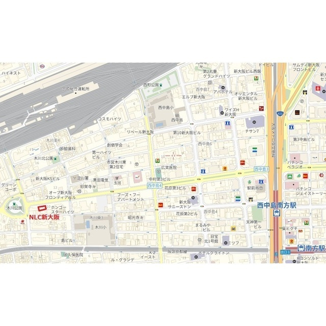 NLC新大阪のその他|マップ