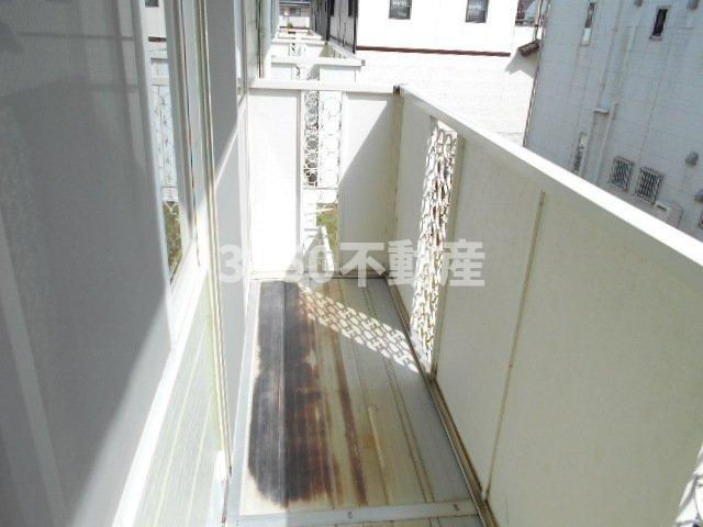 ファミーユＢのバルコニー