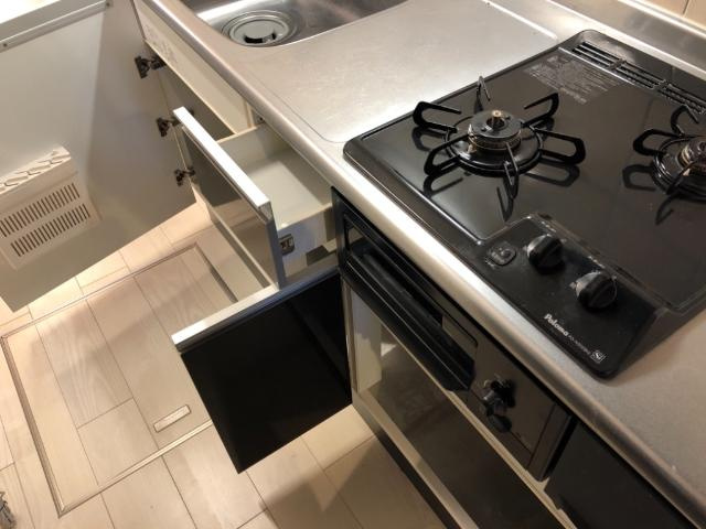 クレディールのキッチン|キッチン収納