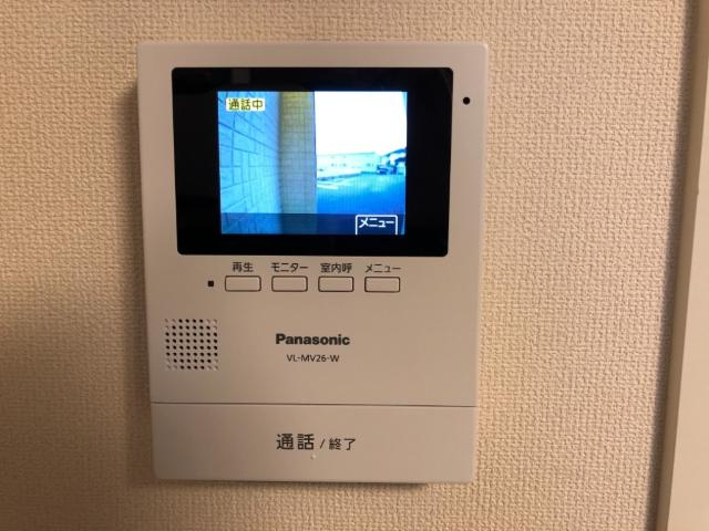 クレディールの内装|カメラ付インターホン