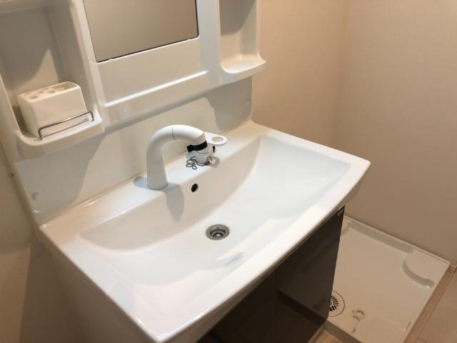 クレディールの洗面所|洗髪洗面化粧台