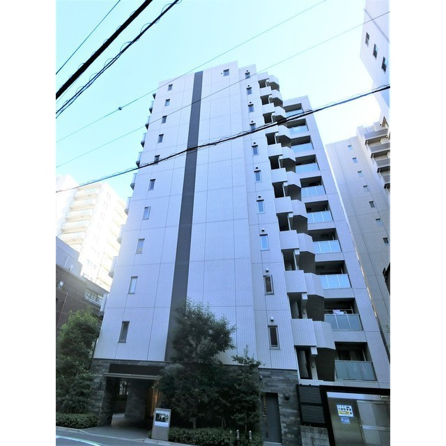 パークハビオ赤坂のエントランス|2019年12月撮影