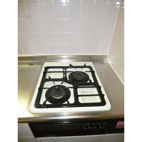 パルウッド両国のキッチン|2口ガスコンロ