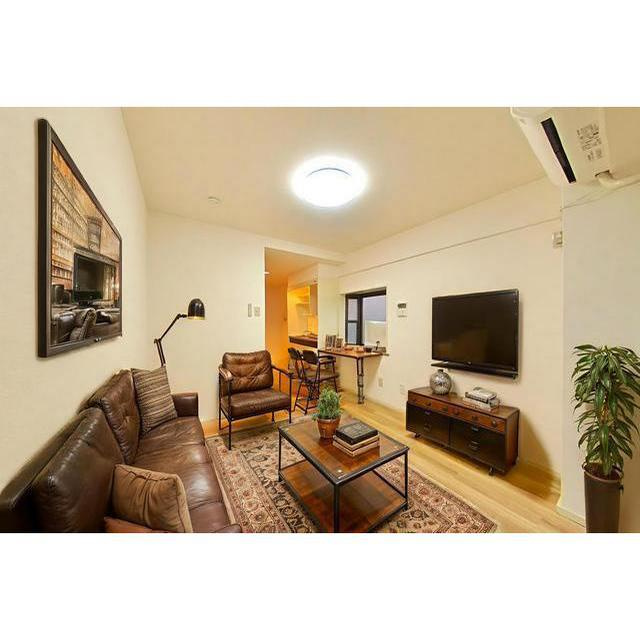 コートエバーグリーンの居間・リビング|CGイメージ　家具はつきません