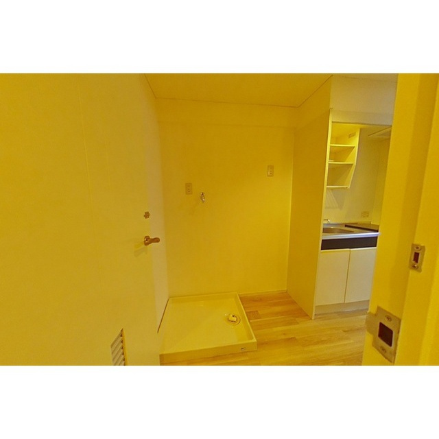 コートエバーグリーンの内装|洗濯機置場