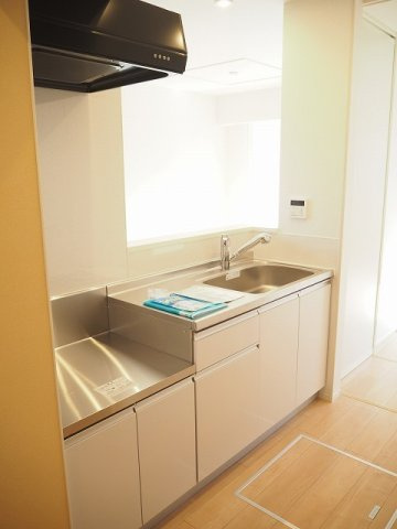 ＤＫ　Ａ＆Ｋ　Ⅱのキッチン|コンパクトなキッチンで掃除もラクラク