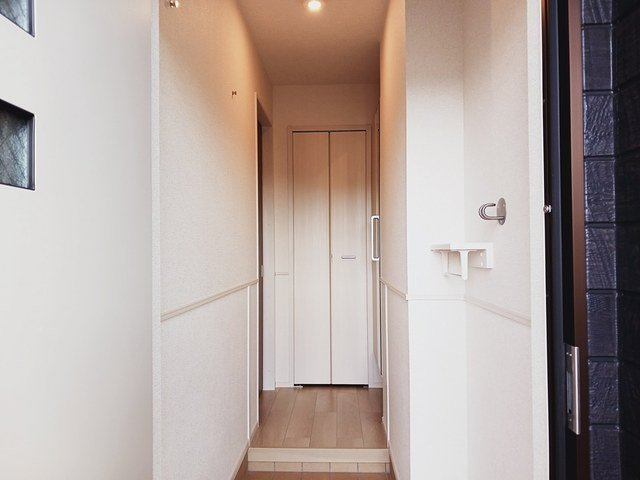 ラパン添島の玄関|シンプルで使いやすい玄関です