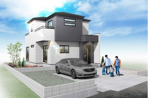 グラファーレ　岡山市北区大安寺中町【仲介手数料無料】の外観パース