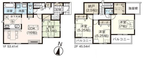 グラファーレ　岡山市北区大安寺中町【仲介手数料無料】の間取り
