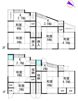 【間取り】 | 写真：中古戸建A