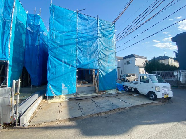 祝　成約済み　八王子市　中野町　新築戸建て　２期の外観|～仲介手数料無料☆八王子ひなた不動産～八王子市中野町　新築戸建て