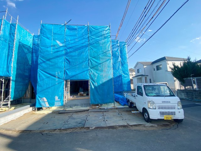 祝　成約済み　八王子市　中野町　新築戸建て　２期の外観|～仲介手数料無料☆八王子ひなた不動産～八王子市中野町　新築戸建て