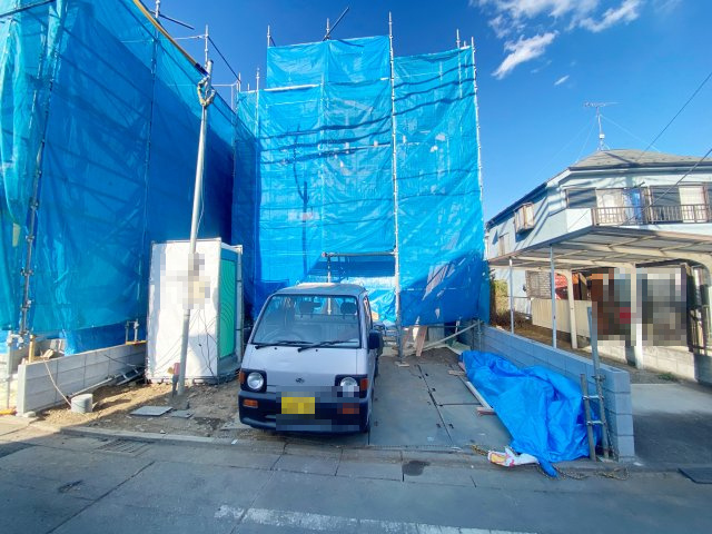 『八王子市新築戸建て』八王子市中野町3004-10【仲介手数料無料】　２期の外観|～仲介手数料無料☆八王子ひなた不動産～八王子市中野町　新築戸建て