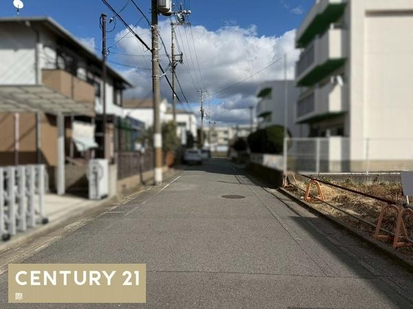 和歌山市吹屋町5丁目　土地の前面道路含む現地写真