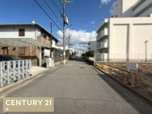 和歌山市吹屋町5丁目　土地の前面道路含む現地写真