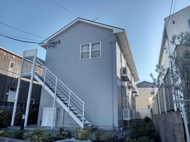 レオパレス川端の外観|2022年9月に外壁塗装致しました。