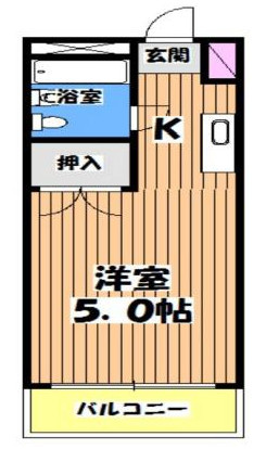 【間取り】 | サンアベニューめじろ台 | ワンルームは一人暮らしに最適で家賃を抑えやすく掃除も楽な点が魅力です。生活空間がコンパクトにまとまるため、動線が短く、生活しやすいです。家具の配置も工夫次第で個性を出しやすく、自由な空間を楽しめます。