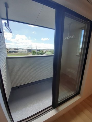 プラシード西寺Ａのバルコニー