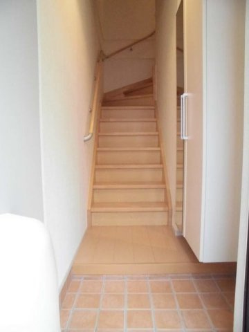 アプリコットⅠの玄関