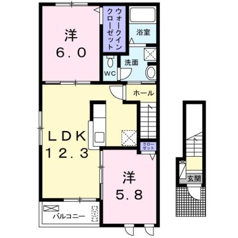 シーバスの間取り