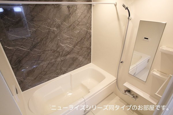 ソレイユＹの浴室