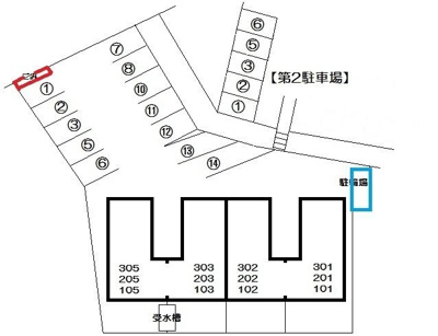 【区画図】 | ビラージュ長浦Ａ