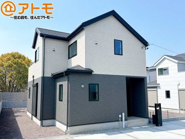【外観】 | 清水区三保第2期　新築戸建　2号棟 | どっしりとした外観は安心感のあるマイホームを実感できますね♪
