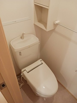 【トイレ】 | フォレ羽鳥野Ⅱ | コンパクトで使いやすいトイレです