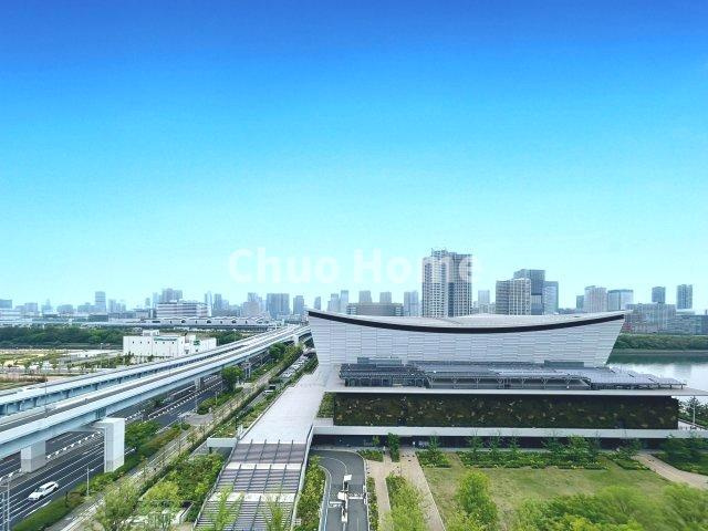 ガレリアグランデの展望|手を伸ばせば、ふれることが出来そうな環境が、そのままインテリアになったような印象です。その豊かな眺望にふさわしい空間には、通風・採光にも優れ、心地よい光と風があふれています