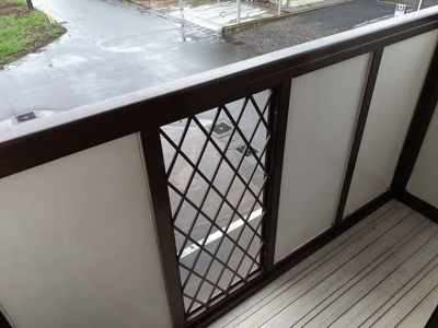 【バルコニー】 | アサヒコーポＣ | お洗濯にも便利なバルコニー付き
