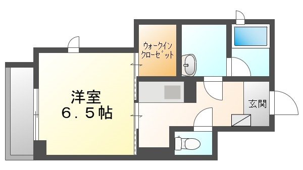 ウエストハイツの間取り