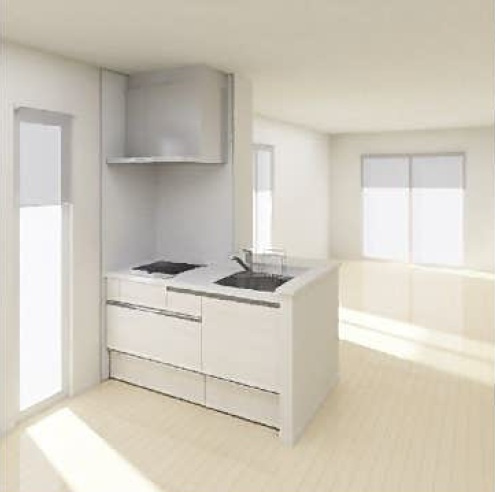 ウエストハイツのキッチン