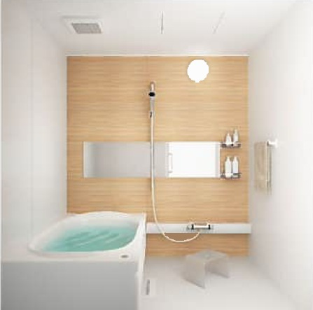 ウエストハイツの浴室