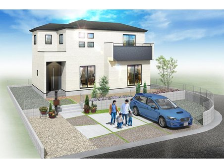 グラファーレ　赤磐市桜が丘東（１２期）【仲介手数料無料】の外観パース