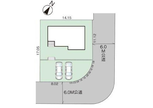 グラファーレ　赤磐市桜が丘東（１２期）【仲介手数料無料】の区画図