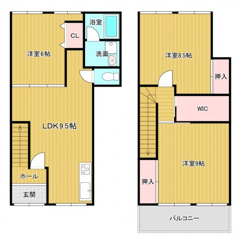 【間取り】 | 木下ハイツ | 木下ハイツ(GoodHome)