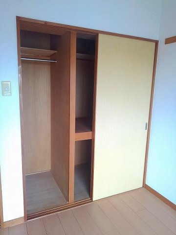 ドミール本城の収納|専用の収納スペースです