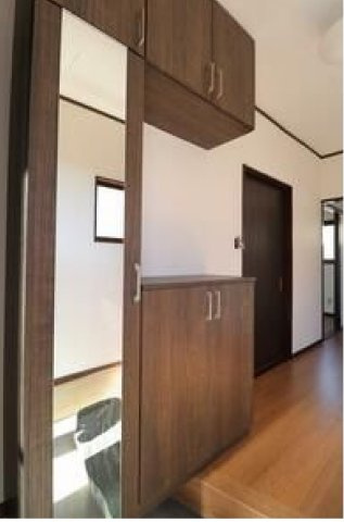 売戸建　栃木市藤岡町の玄関