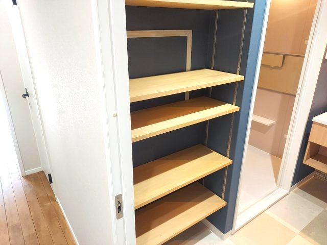サンリーノ逆瀬川野上ノースコートの収納|洗面収納