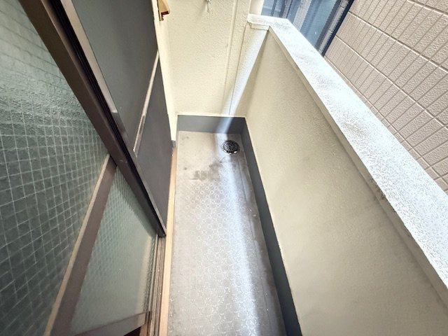 大西マンションのバルコニー