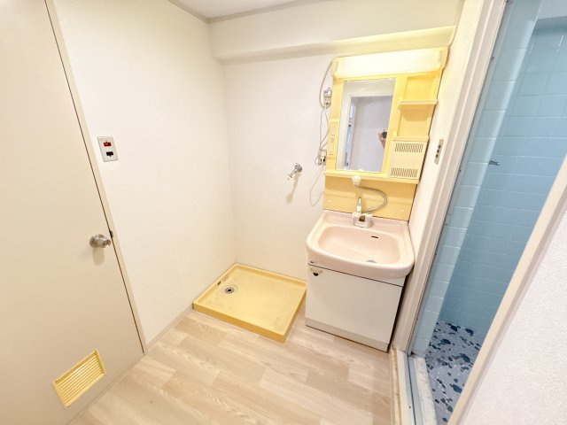 ハイネス生駒の洗面所